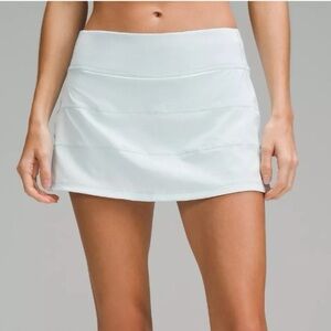 LULULEMON Women's White Tennis Skirt Size 6